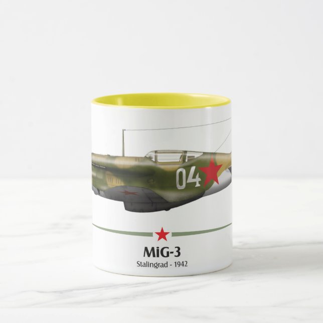 MiG-3 Battle of Stalingrado - 1942 Mug (Center)