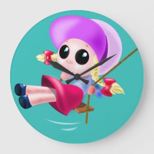 Mig + Round Wall Clock