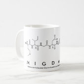 Migdalia peptide name mug (Front Left)