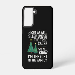 Might As Well Sleep Under The Tree Christmas Gift Samsung Galaxy Case
