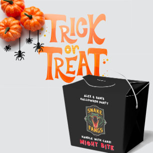 MIGHT BITE Snake Fang Halloween Party Spooky Candy Favour Box