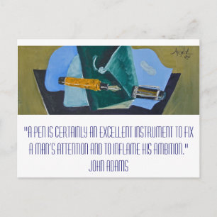 Mightier Than the Sword Postcard