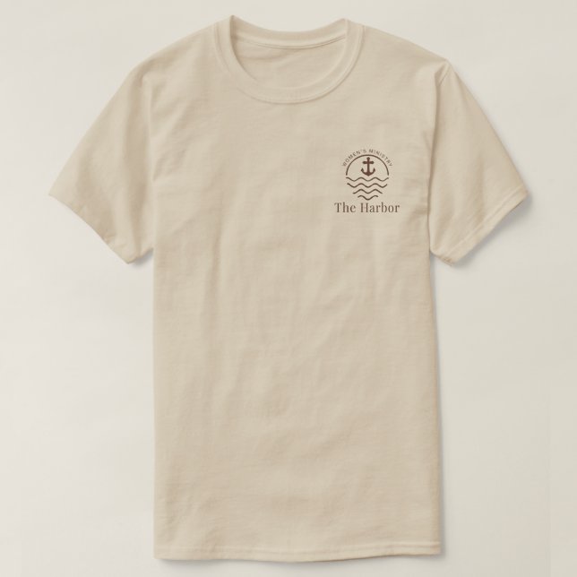 Mightier Than The Waves T-Shirt (Design Front)
