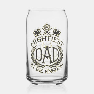 Mightiest Dad in the Kingdom Can Glass