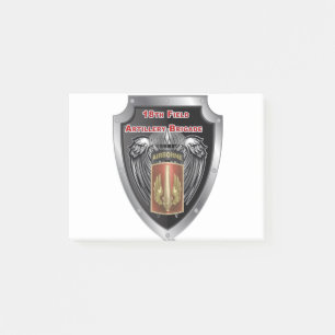 Mighty 18th Field Artillery Brigade Airborne Post-it Notes