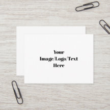 Mighty, 3.5" x 2.5" Business Card