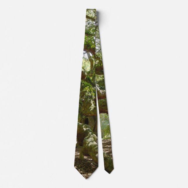 Mighty Angel Oak Neck Tie (Front)