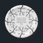 Mighty as the Oak Spooky Adult Birthday Party Paper Plate<br><div class="desc">Enter the enchanting realm of our "Mighty as the Oak Spooky Adult Birthday Party Collection, " where the haunting beauty of hand-drawn creepy old oak trees weaves its magic. Each item in this collection carries the mysterious saying "Another Year Older... Still Hauntingly Mighty as the Oak!, " adding an extra...</div>