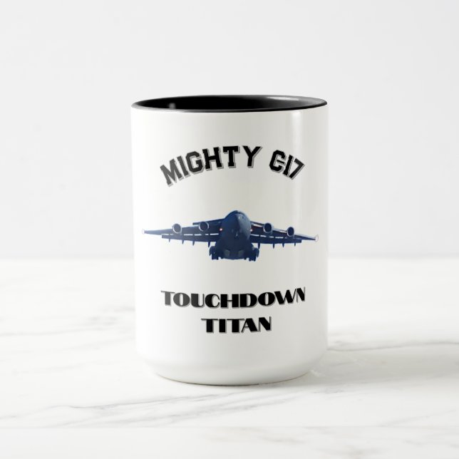 Mighty C-17, Touchdown Titan Mug (Center)