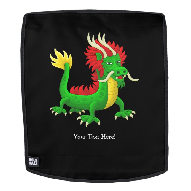 Mighty Chinese Dragon Backpack (Removable Face)