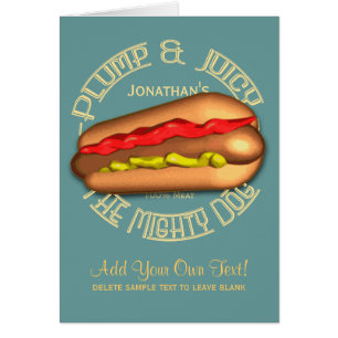 Mighty Dog Hotdog Personalised