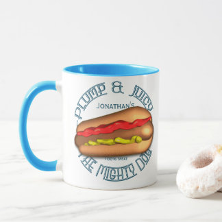 Mighty Dog Hotdog Personalised Mug