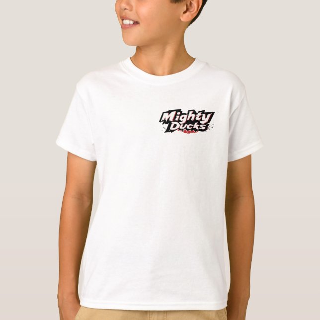 Mighty Ducks 10U South - Youth w/ Names & Name T-Shirt (Front)