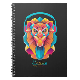 Mighty Empowered Arts Logo Notebook