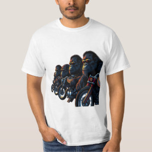 Mighty Gorilla Biker Gang T-Shirt