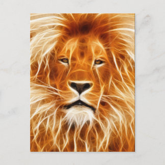 Mighty Lion postcard