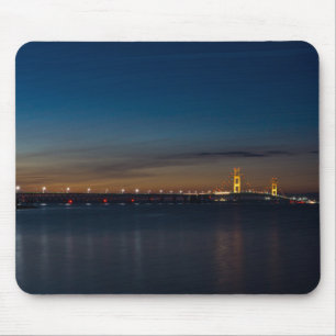 Mighty Mac At Night Pano Mouse Mat