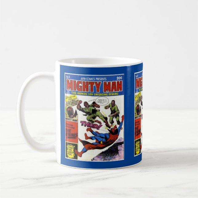 Mighty Man 1 Coffee Mug (Left)