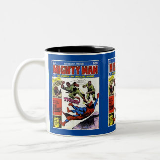 Mighty Man 1 Two-Tone Coffee Mug