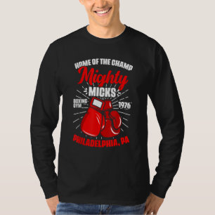 Mighty Mick's Boxing Gym Vintage Gloves Retro T-Shirt