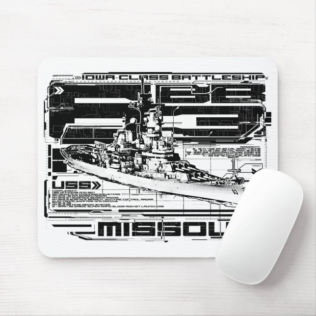 Mighty Mo Mouse Mat (With Mouse)
