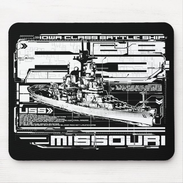 Mighty Mo Mouse Mat (Front)