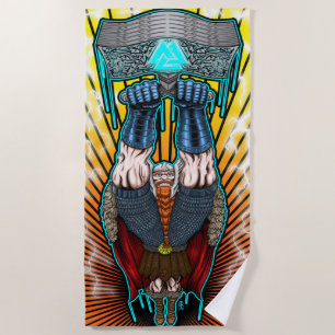 Mighty Thor - Beach Towel