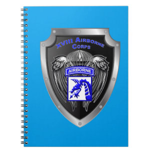 Mighty XVIII Airborne Corps Notebook