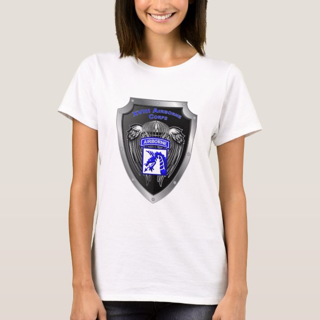 Mighty XVIII Airborne Corps T-Shirt (Front)