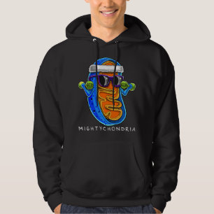 Mightychondria Cellular Biology Science Teacher Fu Hoodie