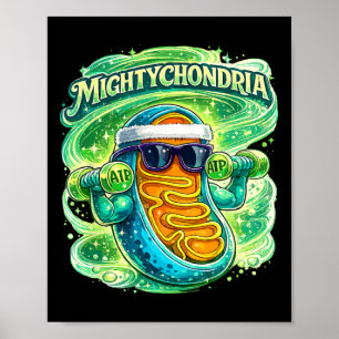 Mightychondria Science Cell Biology Teacher Poster