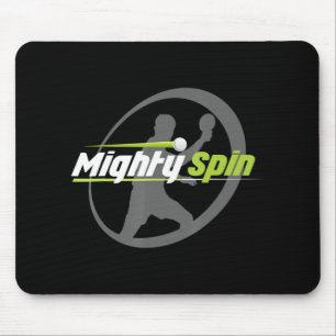 MightySpin Ping Pong Tee Table Tennis Cool Mouse Mat