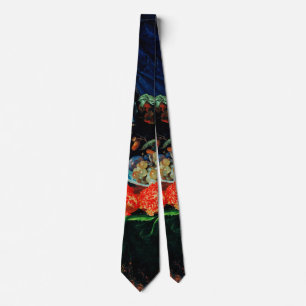 Mignon - Fruits and Oysters, fine art painting Tie