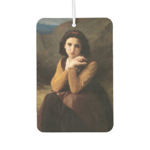 Mignon Innocence of Adolescent Girl, Bouguereau  Car Air Freshener