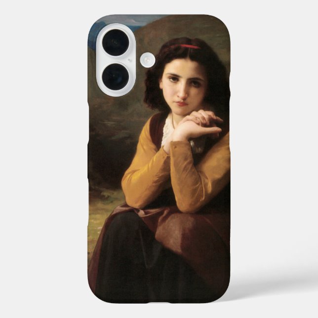 Mignon Innocence of Adolescent Girl, Bouguereau  Case-Mate iPhone Case (Back)