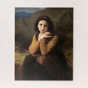 Mignon Innocence of Adolescent Girl, Bouguereau  Jigsaw Puzzle