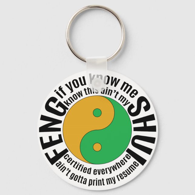 Migos Feng Shui Key Ring (Front)