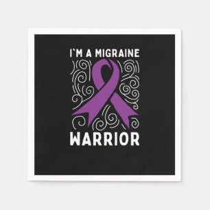 Migraine Awareness Headache Napkin