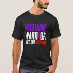 Migraine Awareness & Headache Support Migraine War T-Shirt