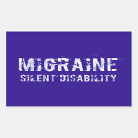 Migraine Silent Disability Awareness in Grunge