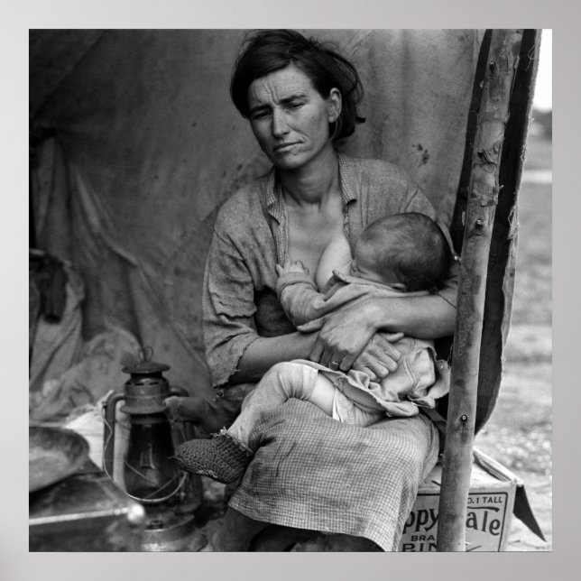 Migrant Mother alternative version Poster (Front)