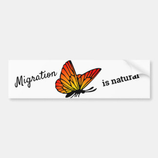 Migration is Natural Bumper Sticker
