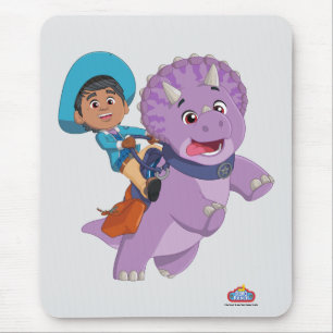 Miguel and Tango   Dino Ranch Mouse Mat