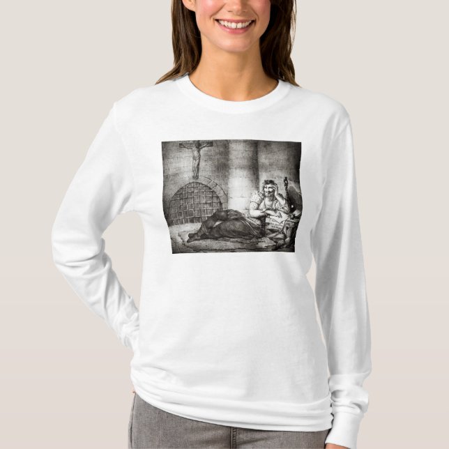 Miguel de Cervantes Saavedra T-Shirt (Front)
