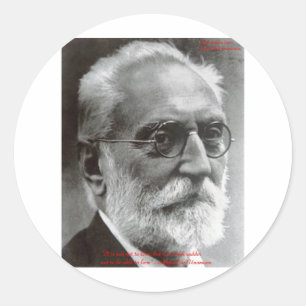 Miguel de Unamuno Able To Love Quote Gifts & Cards Classic Round Sticker