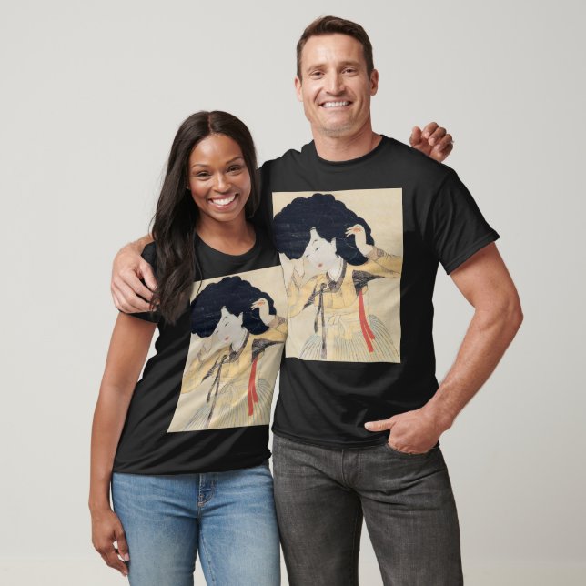 Miindo (Portrait of a Beauty) 미인도 Korean Artwork T-Shirt (Unisex)