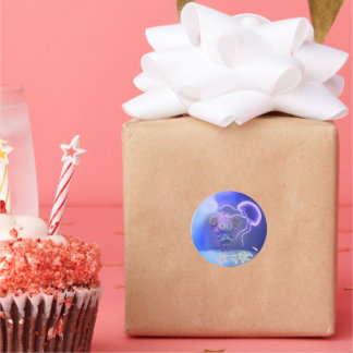 Miipu in a Bubble Classic Round Sticker