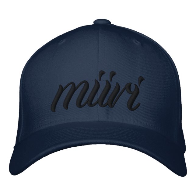 MIIRI embroidered hat (Front)