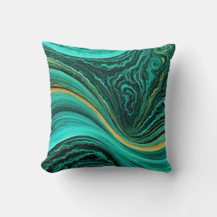 “Mijas” Layers of sapphire and sunshine  Cushion