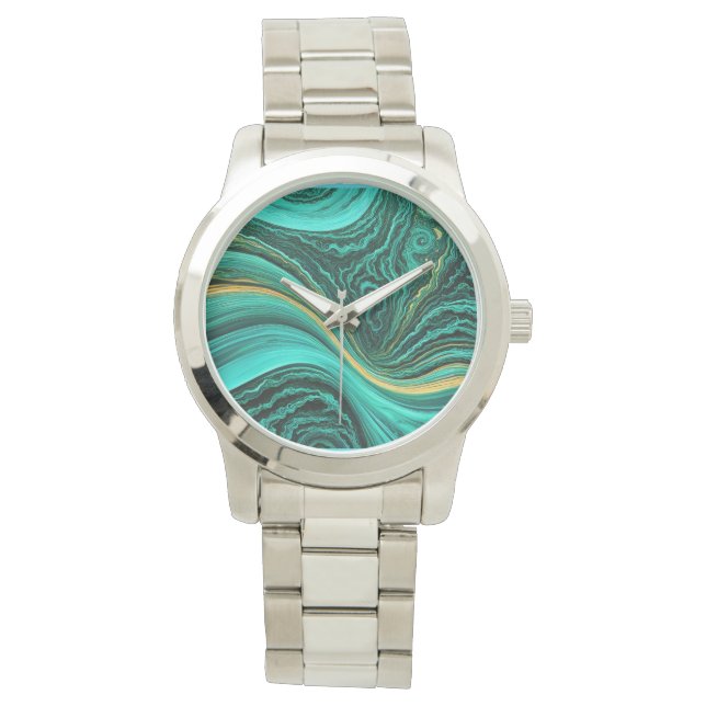 “Mijas” Layers of sapphire and sunshine  Watch (Front)